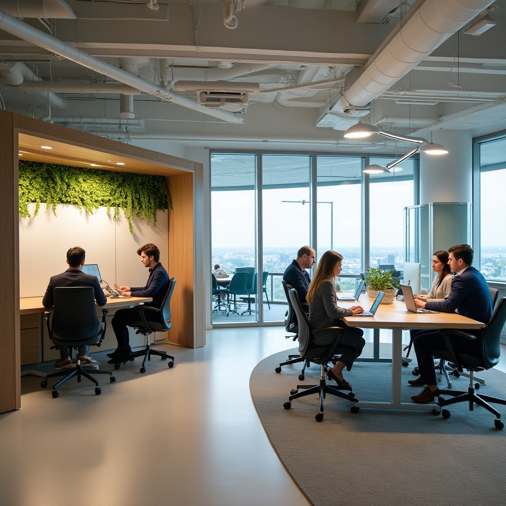 Modern corporate office redesign